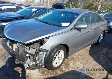 2013 Hyundai Sonata Gls из США, поврежденный, VIN 5NPEB4ACXDH793591